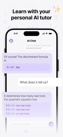 Math-S: AI Homework Solver App Screenshot 3 of 4