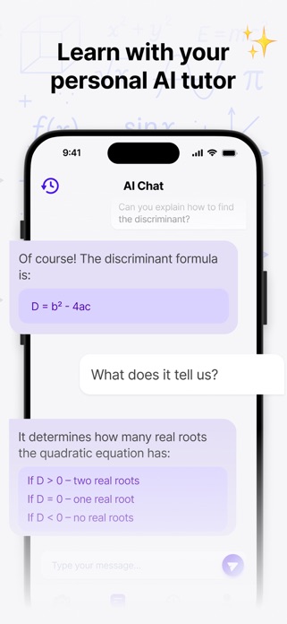 Math-S: AI Homework Solver App Screenshot 3 of 4