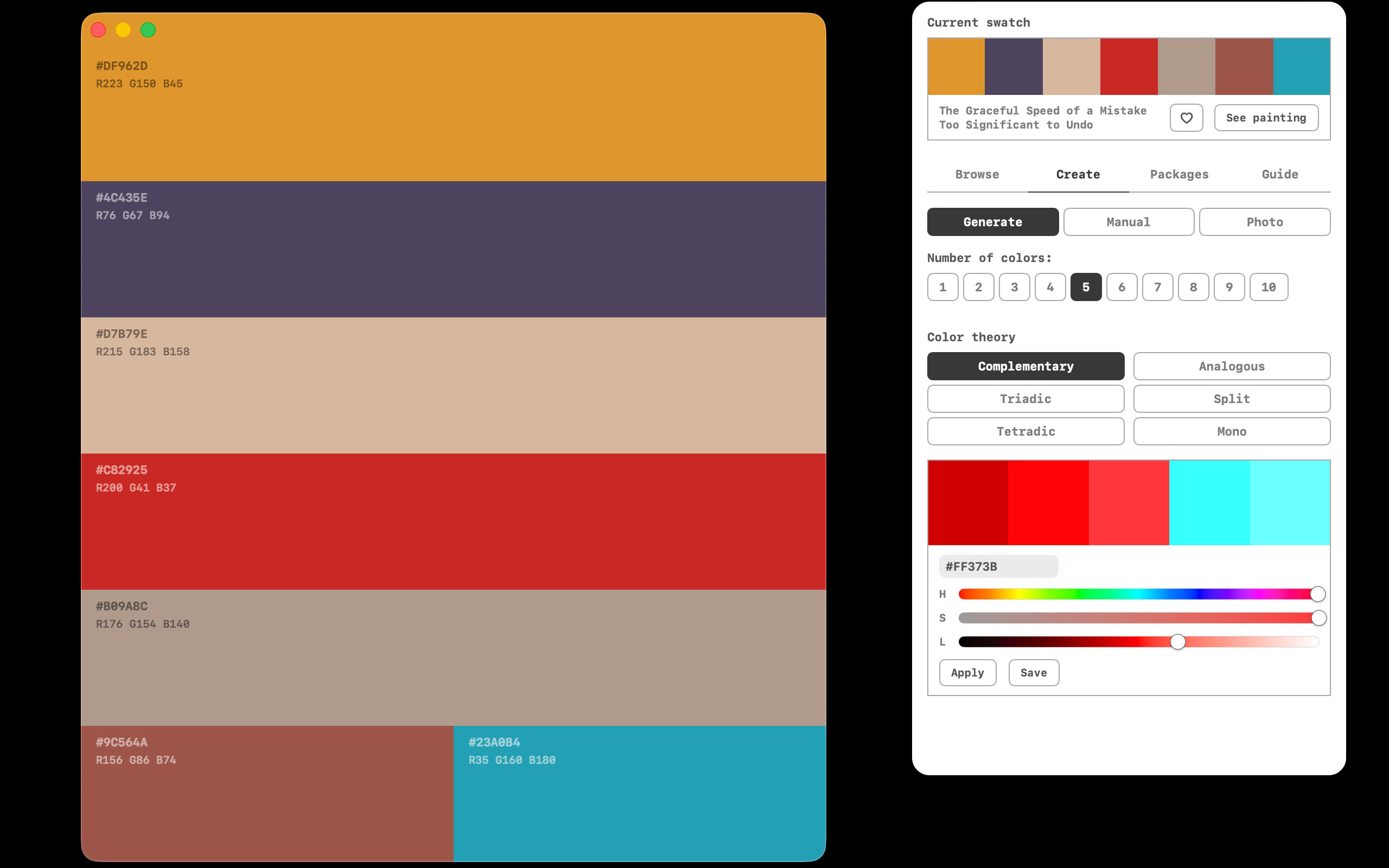 A Book of Colors