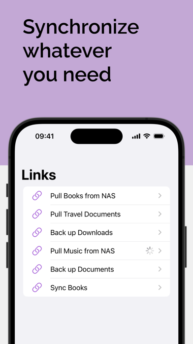 Syncotron — File Syncronizer Screenshot
