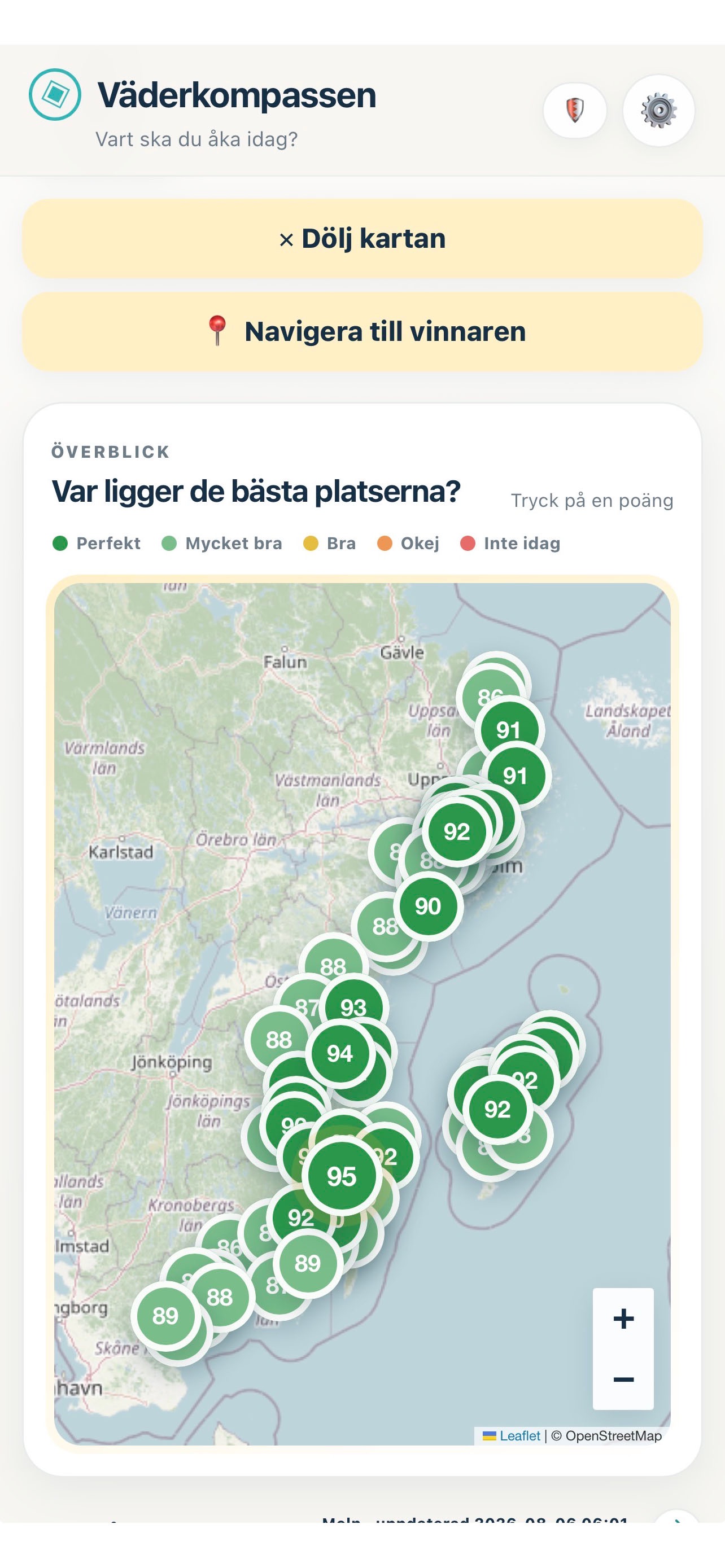 Screenshot 6 of Väderkompassen