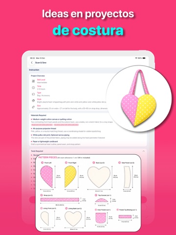 Patrones Costura Fácil: Sewie iPad screenshot 8