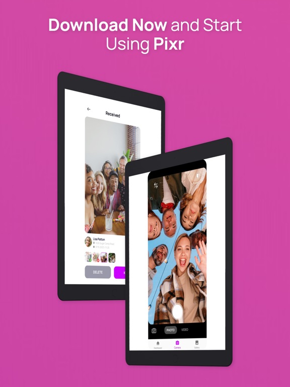 Pixr: AI Photo & Video Sharing iPad screenshot 10 - Photo & Video app