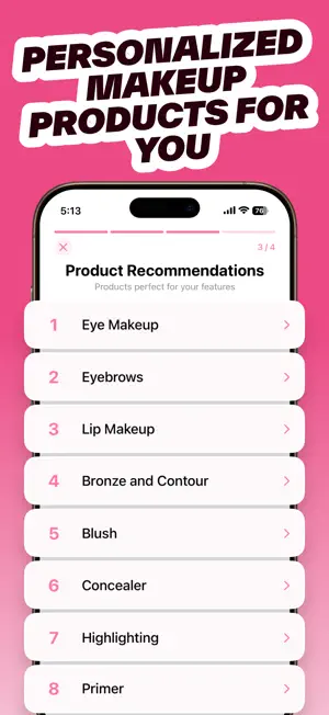 Glowie AI: Beauty & Makeup screenshot 4
