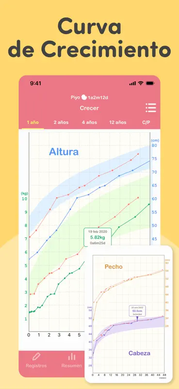 PiyoLog: Seguimiento de Bebé screenshot 6 of 7