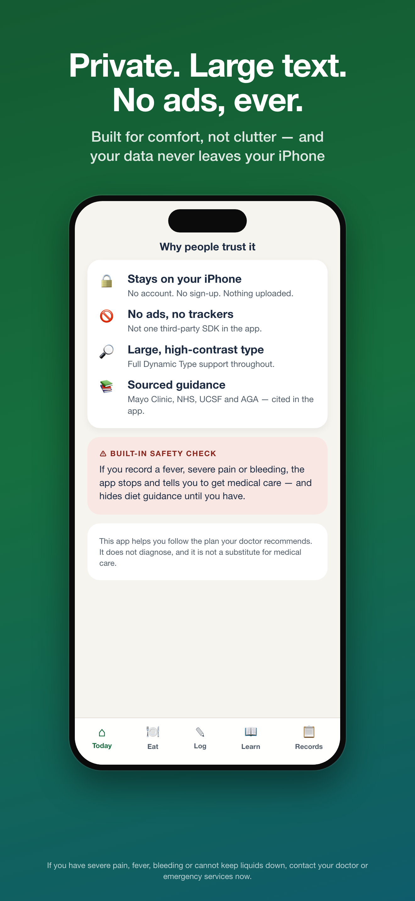 Diverticulitis: Diet & Flare screenshot 7