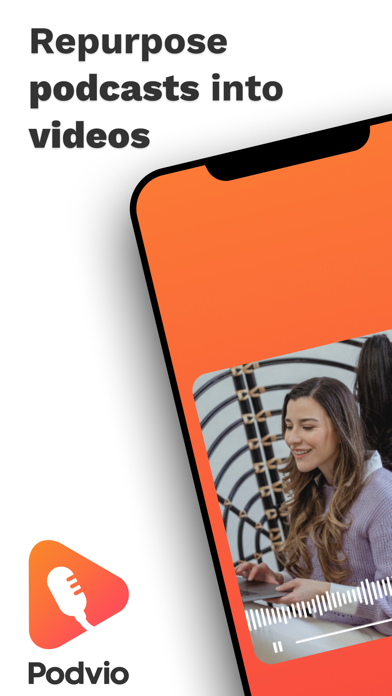 Screenshot #1 pour Podcast Video Clips by Podvio