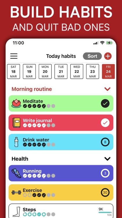Habit Tracker with Widget screenshot-0
