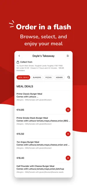 Doyle's Takeaway Youghal screenshot 1