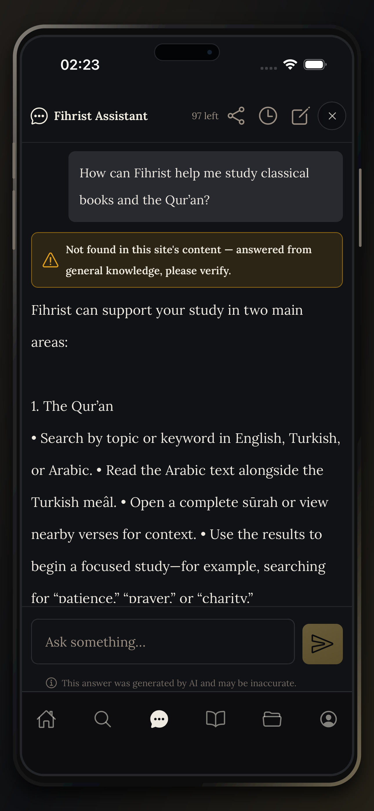 Fihrist: İslami Kütüphane screenshot 3