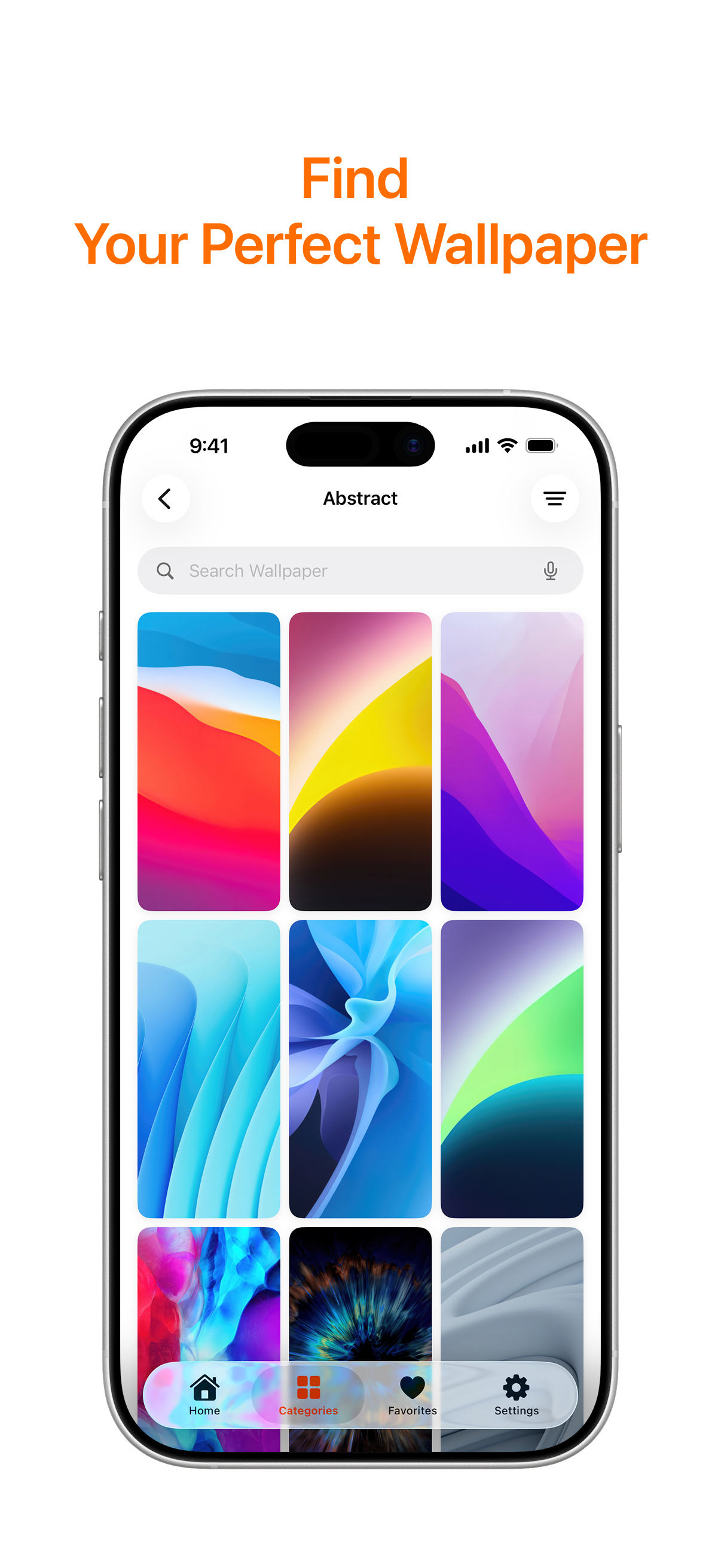 Glassora: Wallpapers HD, 4K screenshot 4