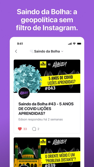 Te Atualizei iPhone screenshot 7 - Entertainment app