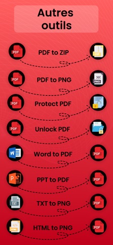 PDF Photo: PDF to Word Maker iPhone screenshot