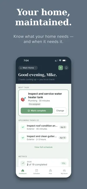 Mantle—Home maintenance screenshot 1