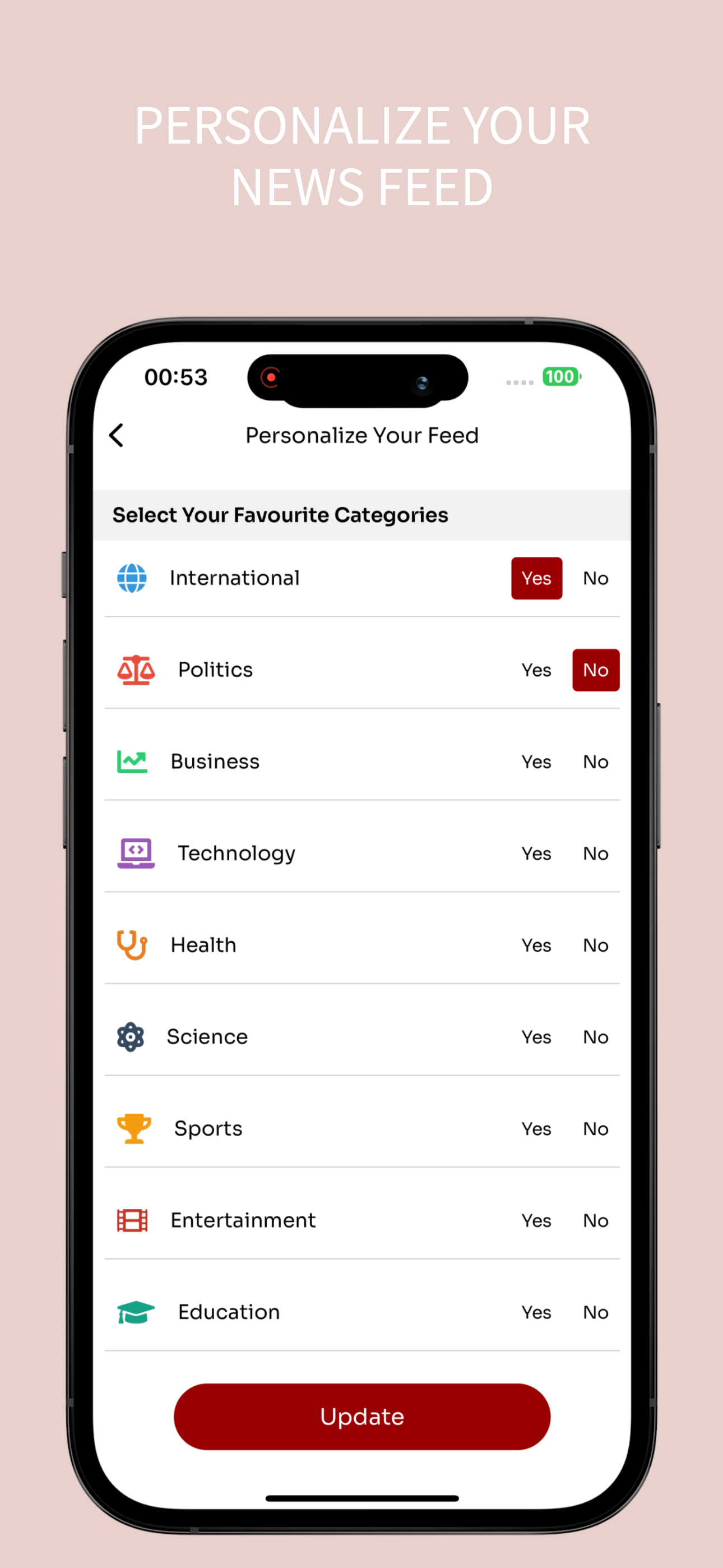 Corta News - 60 Words News screenshot 4