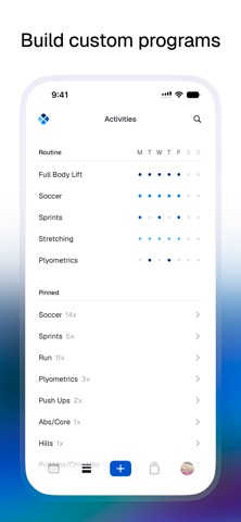 Splits - Workout Calendar Screenshot 1 of 5