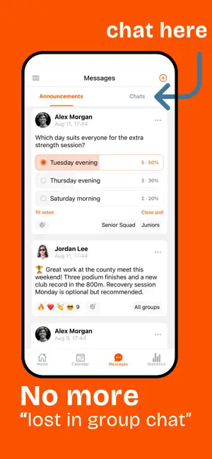 Teamcheck: Sports Attendance screenshot 4