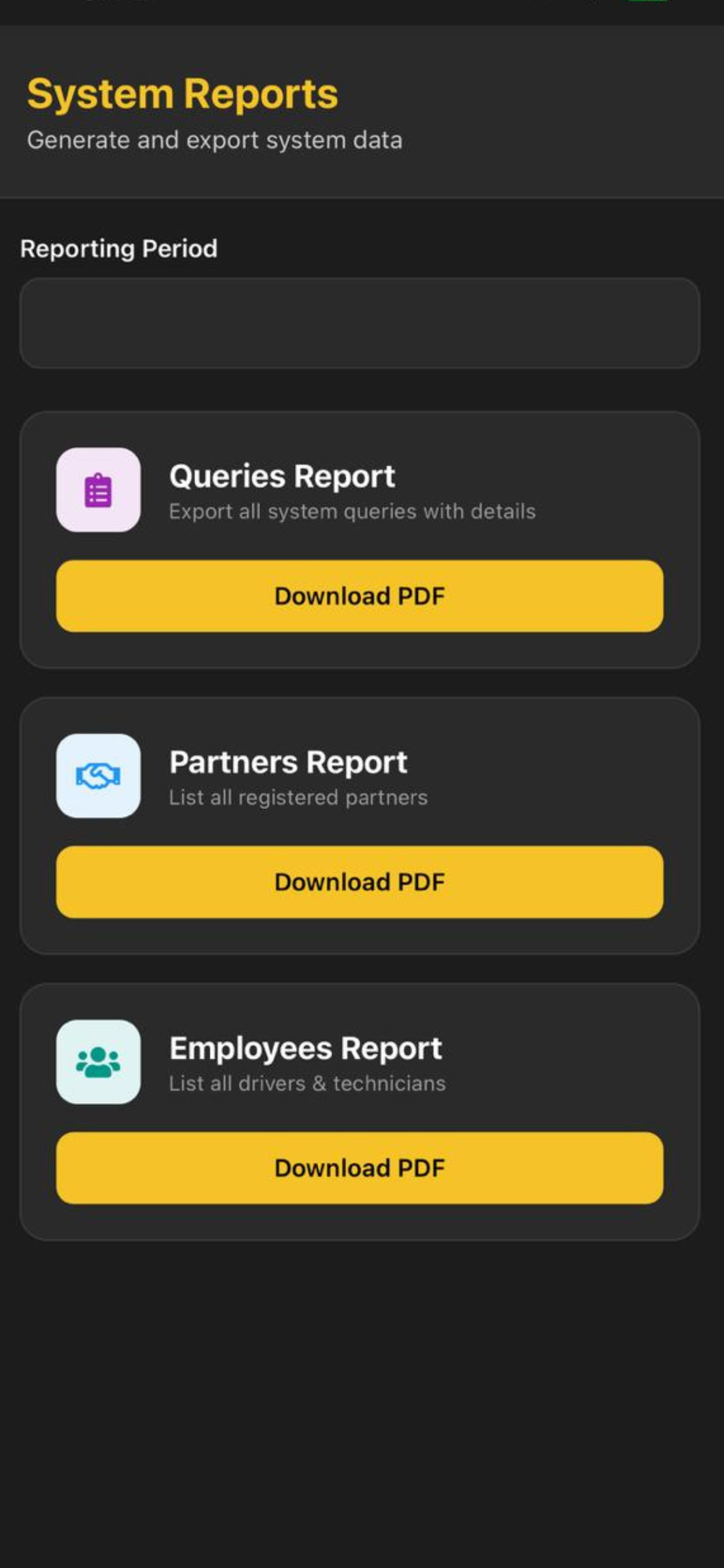 Nujum Admin screenshot 3