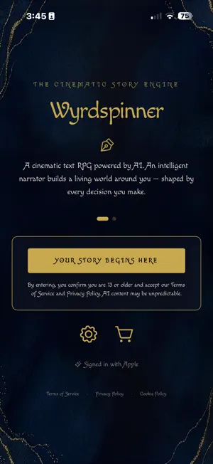 Wyrdspinner screenshot 1