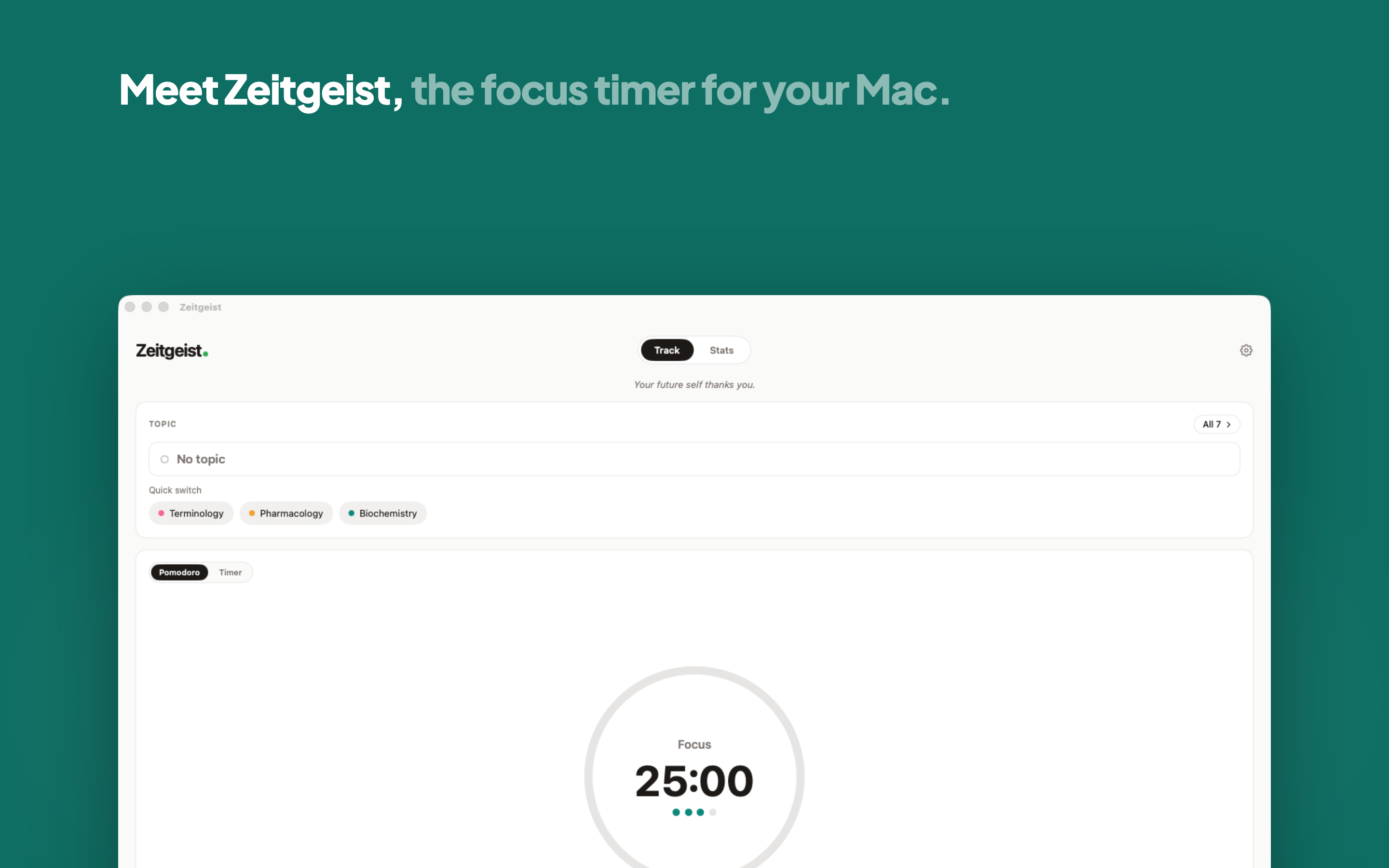 Zeitgeist: Learn & Track screenshot 10