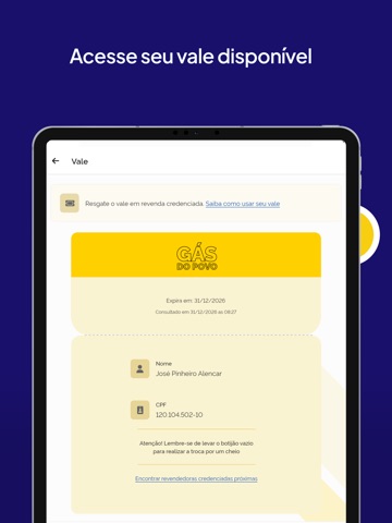 Meu Social - Gás do Povo iPad screenshot