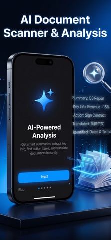DokMind: AI Doc Scan & Search iPhone screenshot