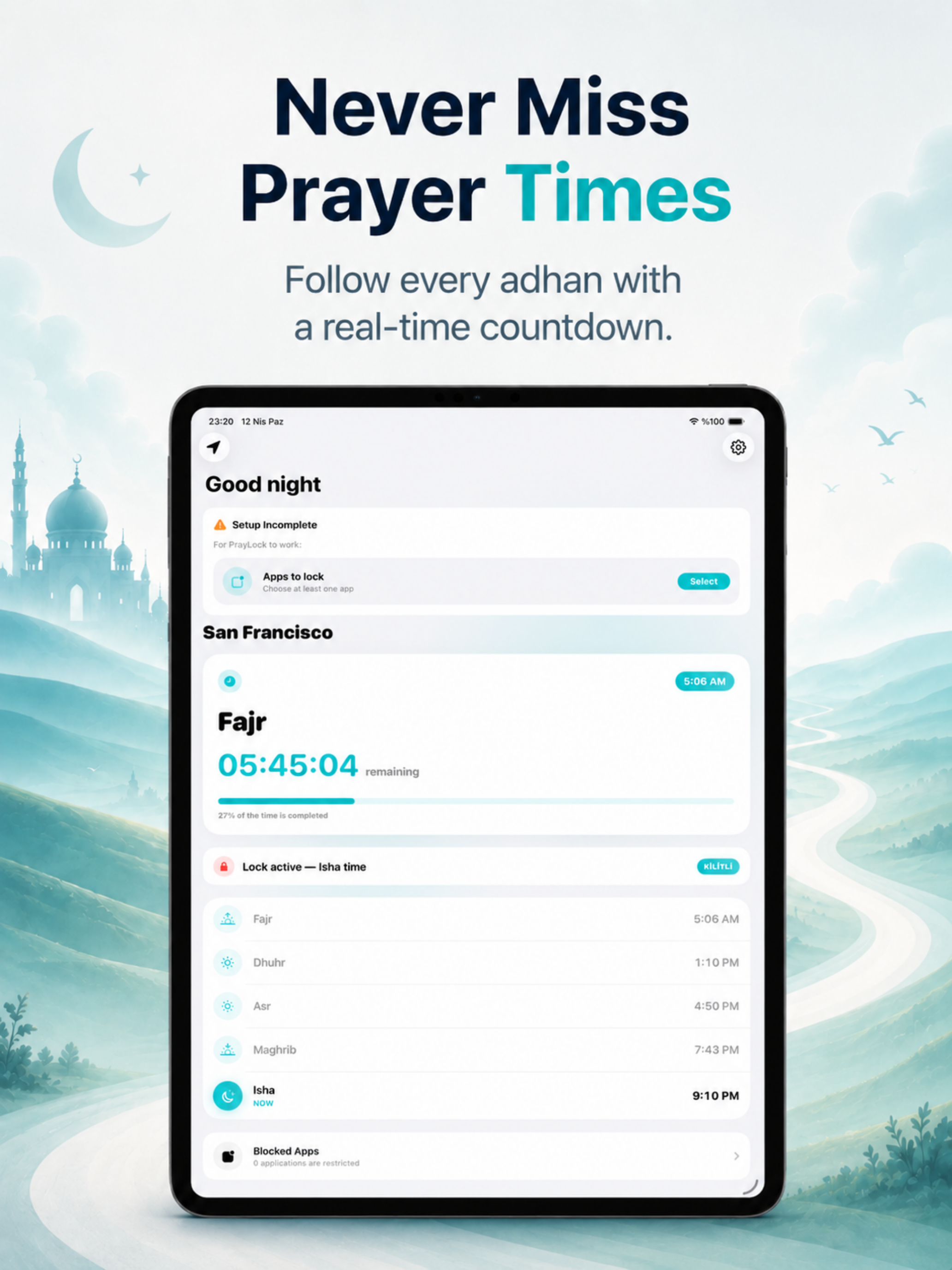 PrayLock: Muslim Prayer Lock screenshot 6