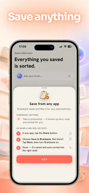 Keep it all : brainbank screenshot 2