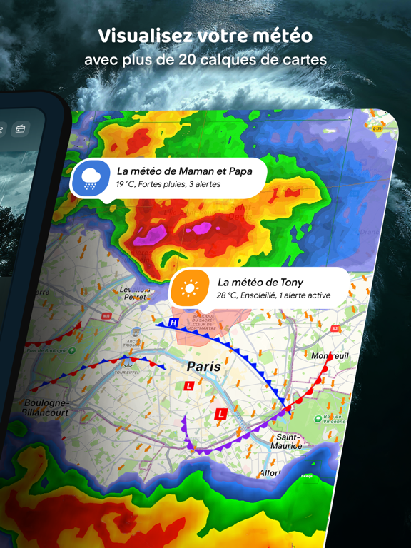 Screenshot #5 pour Partenaire Météo: Prévision