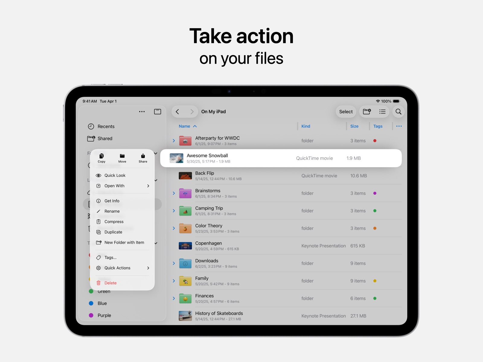 Files ipad screenshot 4