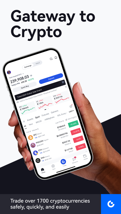 Gate.io - Buy Bitcoin & Crypto Screenshot