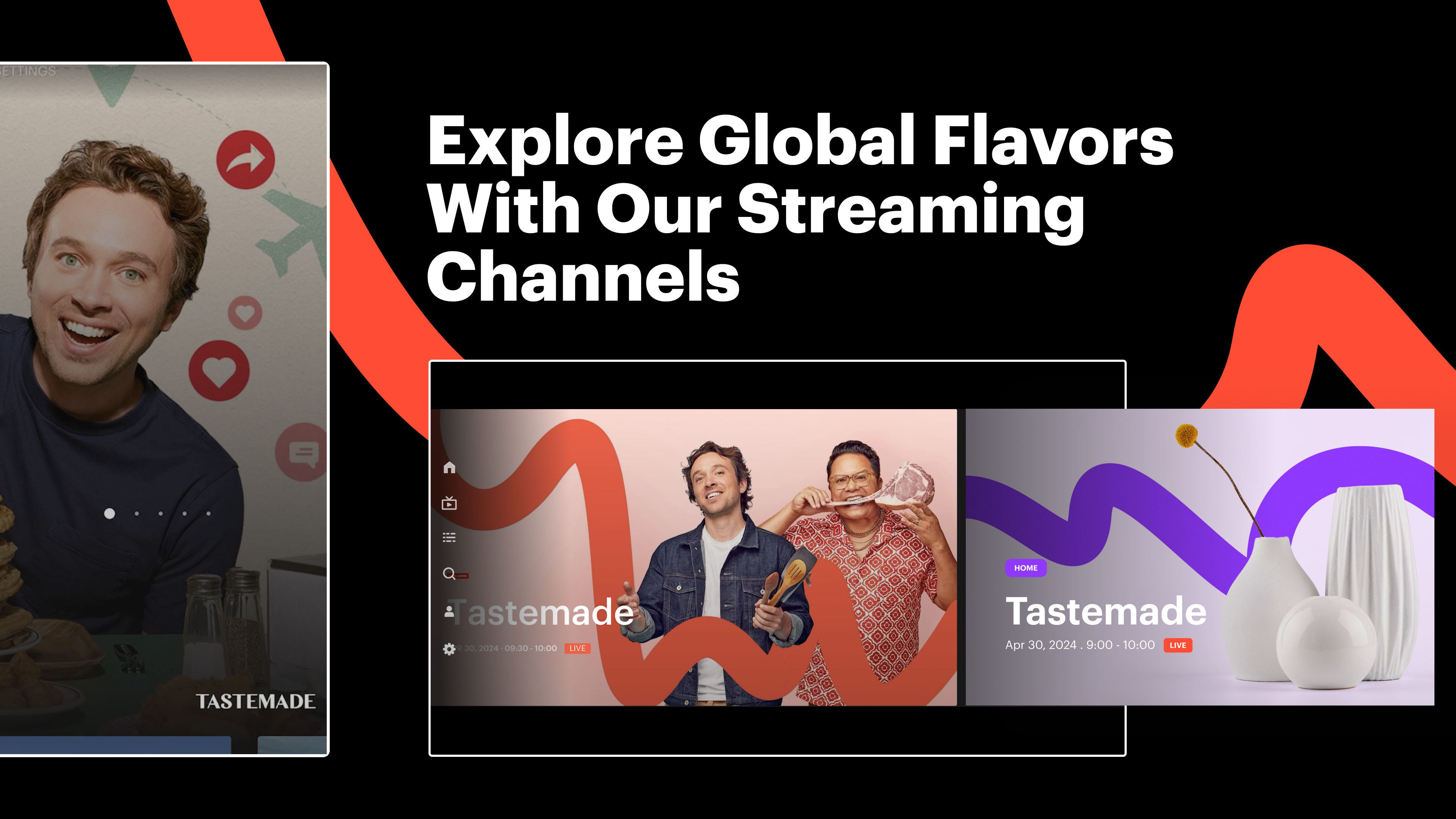 Tastemade: Stream Shows & Docs