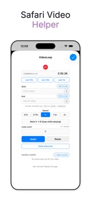 Video Looper - for Safari screenshot