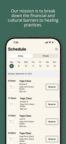 Yoga Farm Ithaca. Screenshot 3 of 4