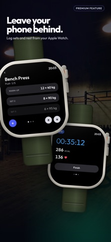 Heft: Workout Strength Tracker Screenshot 3 of 9