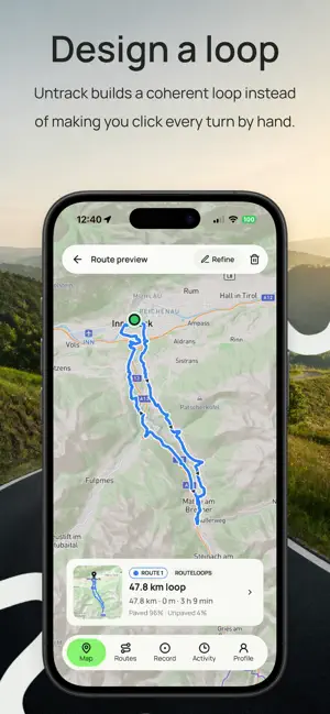 Untrack Cycling screenshot 2