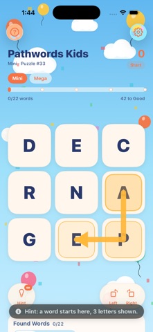 Pathwords Kids screenshot 4