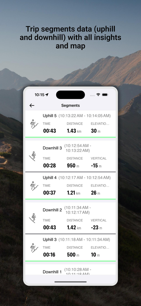 Altimeter Mountain GPS Tracker screenshot 6