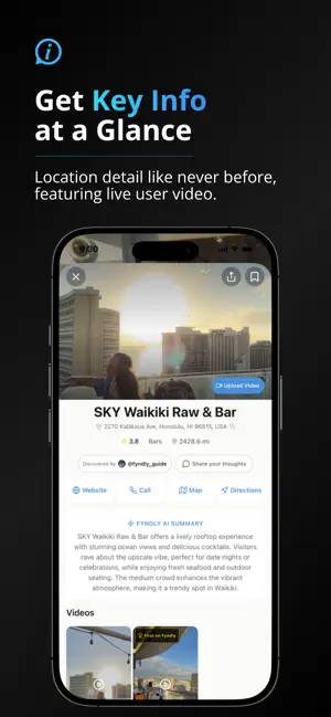Fyndly: Discover Places screenshot 4