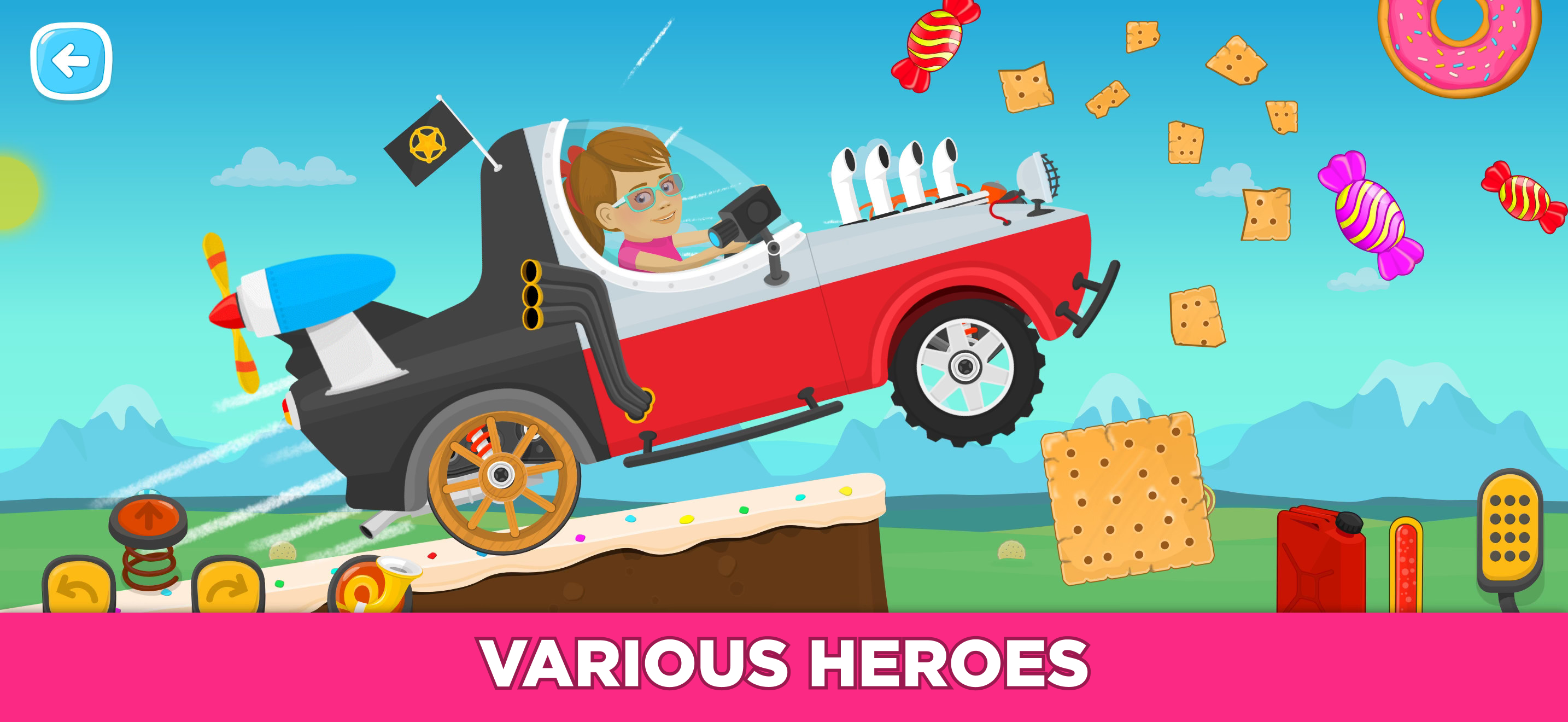 Racing for kids - cars & games