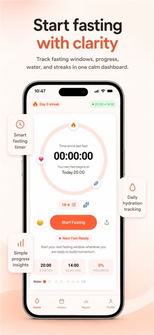 Fast Frame - AI Fasting Coach Screenshot 3 of 4