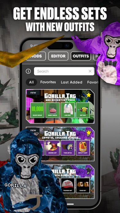 Gorilla Tag Mods & Skins Screenshot