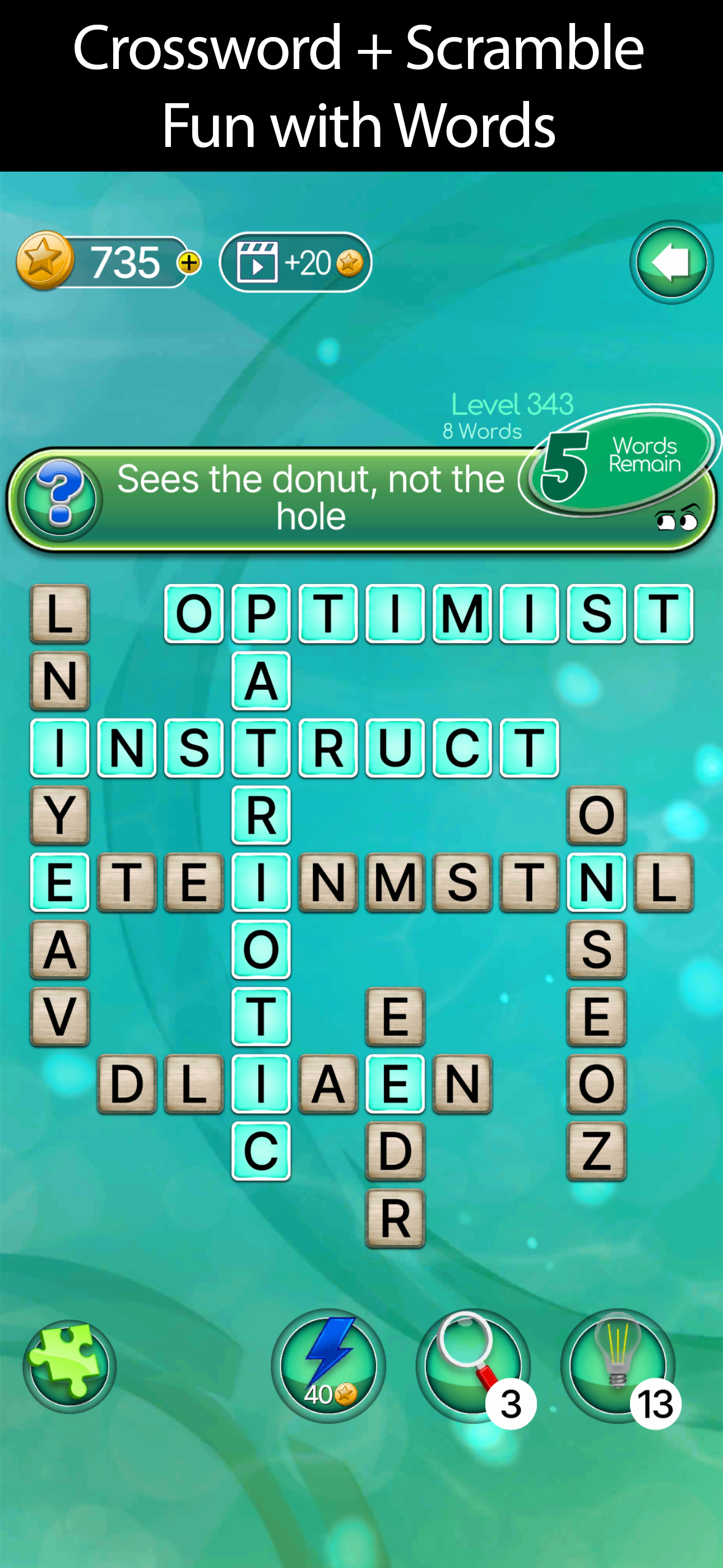 sQworble: Fun Crossword Puzzle