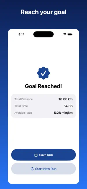 RunTrack GPS screenshot 1