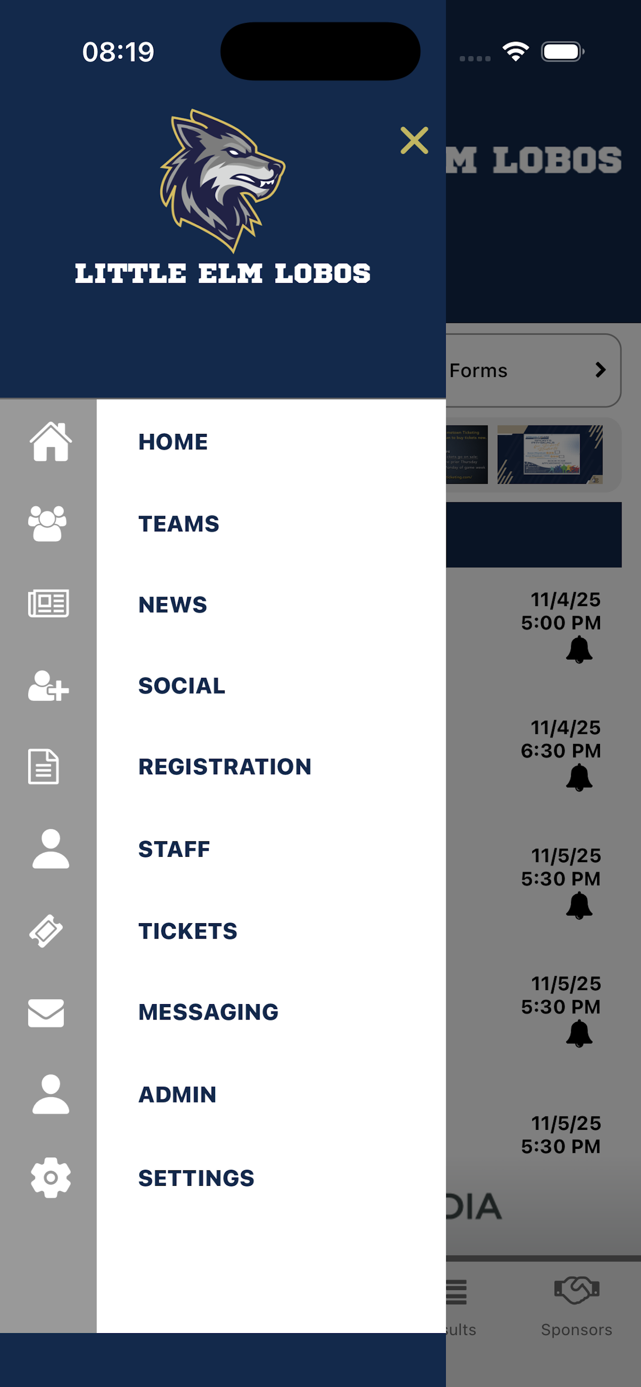 Little Elm Lobos Athletics screenshot 3