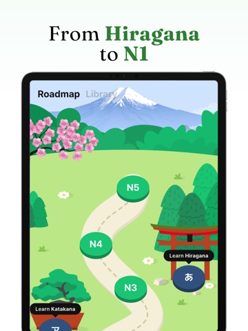 iroiro JLPT: Japanese Vocab iPad screenshot