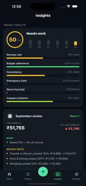 Statement AI Expense Tracker screenshot 1