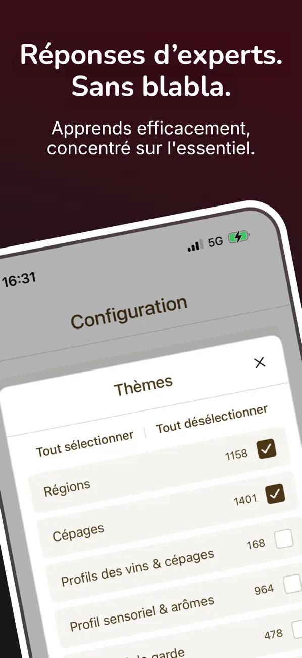 Screenshot #3 pour Coach Vin: WSET & Sommelier