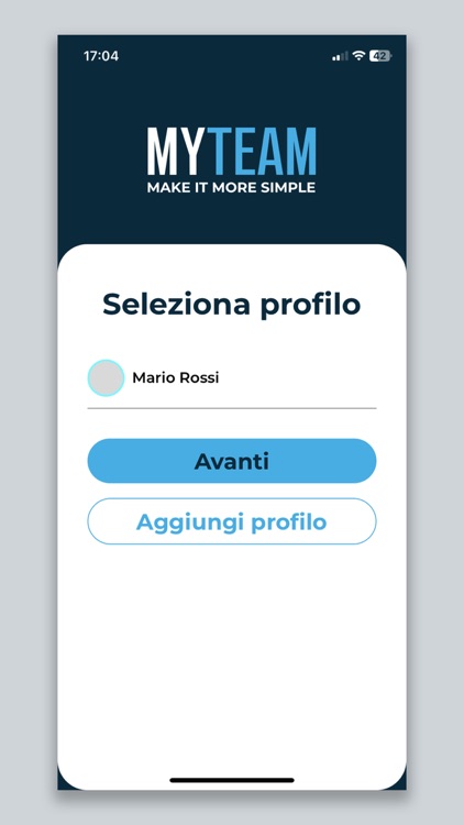 MyTeam - Sport management