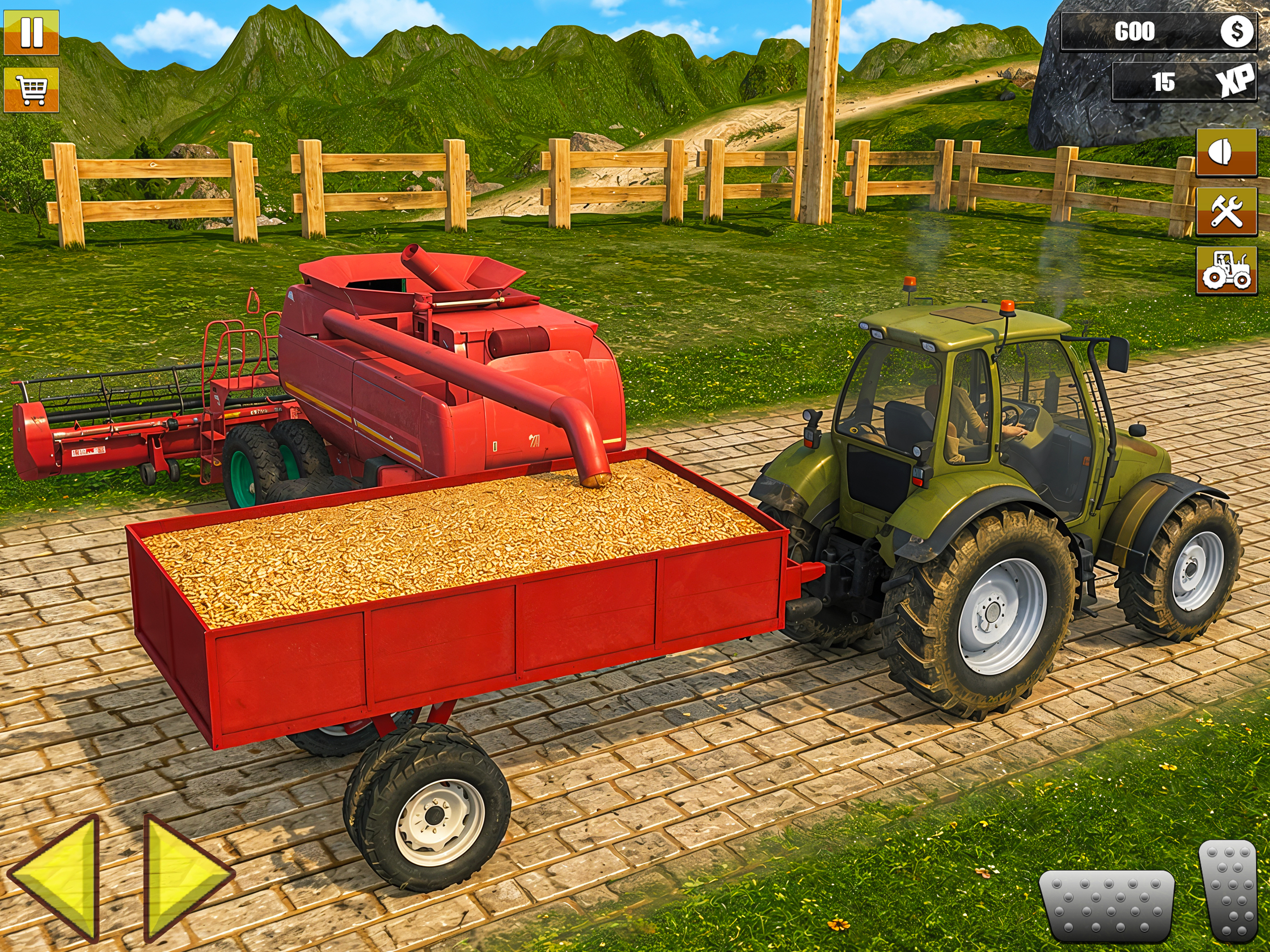 US Tractor 3D Simulator Games screenshot 7